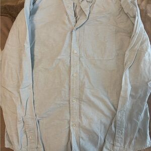 Old Navy Light Blue Casual Button Down Shirt